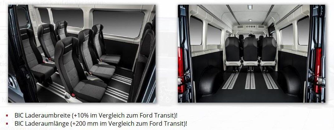 Innenraum Shuttle